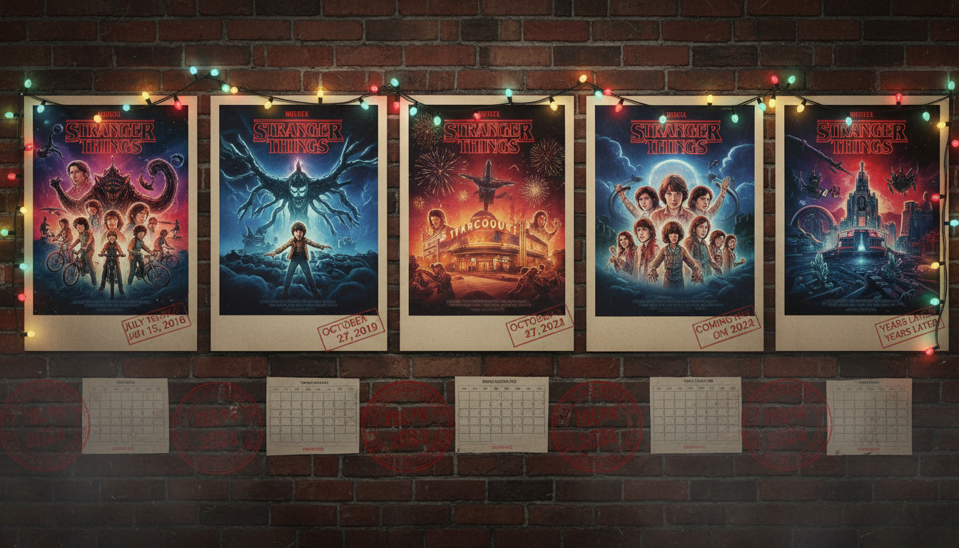 When Did Stranger Things Come Out - All Seasons Release Dates